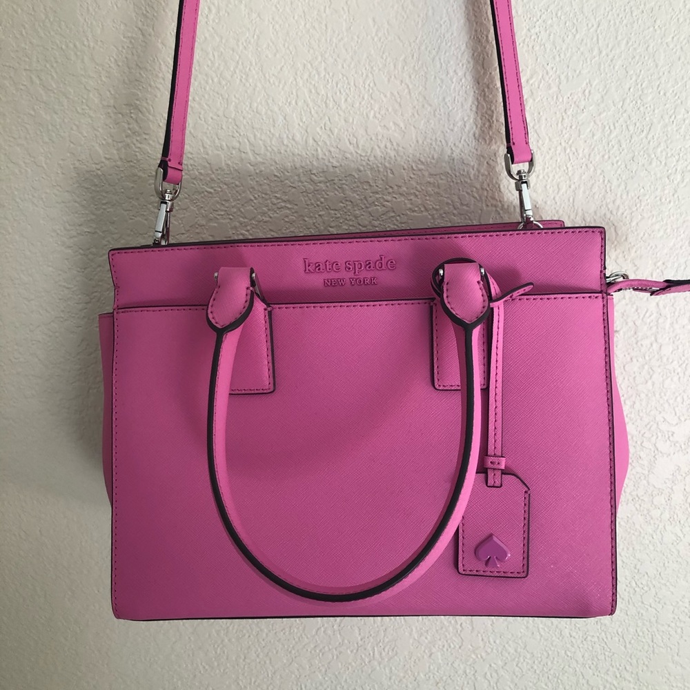 Kate Spade Cameron monotone medium satchel